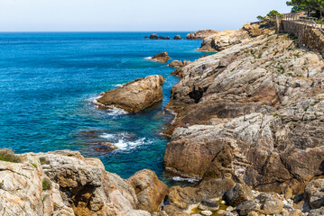 Calas de Aguafreda y Sa Tuna, Begur, Catalonia, Spain
