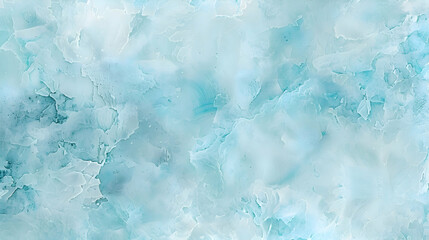 An icy, smooth surface with cool blue tones, featuring gentle textures that mimic the look of glass, enhanced by soft highlights and shadows for a three-dimensional feel