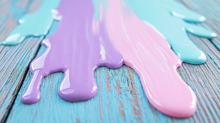 dripping nail polish
