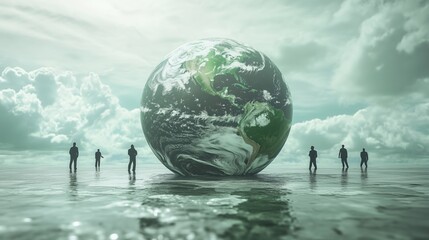 Cop29 climate summit concept