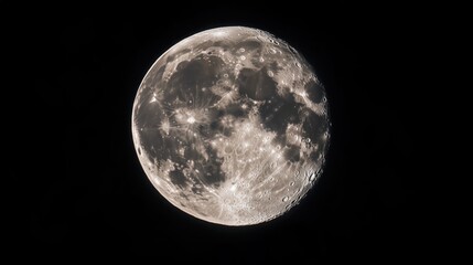 Obraz premium close-up Moon space mission 2024