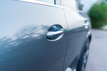 puerta coche gris puerta auto gris