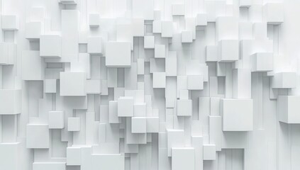 Abstract 3D Cube Pattern