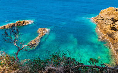 Calas de Aguafreda y Sa Tuna, Begur, Catalonia, Spain