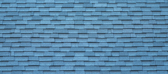 close up on roof shingle as background