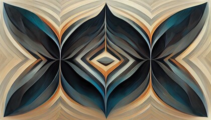 symmetrical abstract background