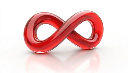 Red Infinity Symbol