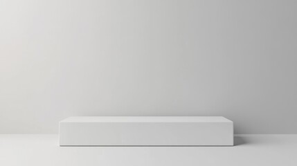 Simple White Platform