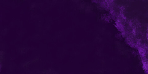 random thin smoke in dark purple on the top right and plain dark left side abstract background  25