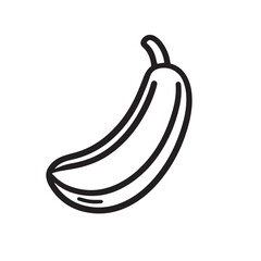 Zucchini in cartoon, doodle style . Image for t-shirt, web, mobile apps and ui. Isolated 2d vector illustration in logo, icon, sketch style, Eps 10, black and white. AI Generative