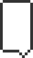 Pixel Speech Bubble