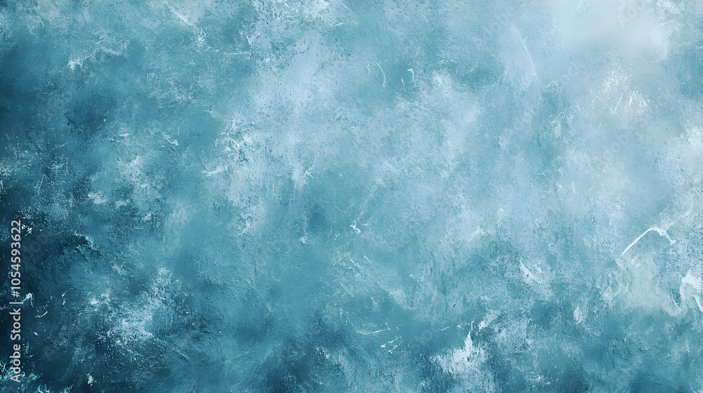 Aufkleber light blue grainy background: a serene light blue textured background with a subtle vignette effect,
