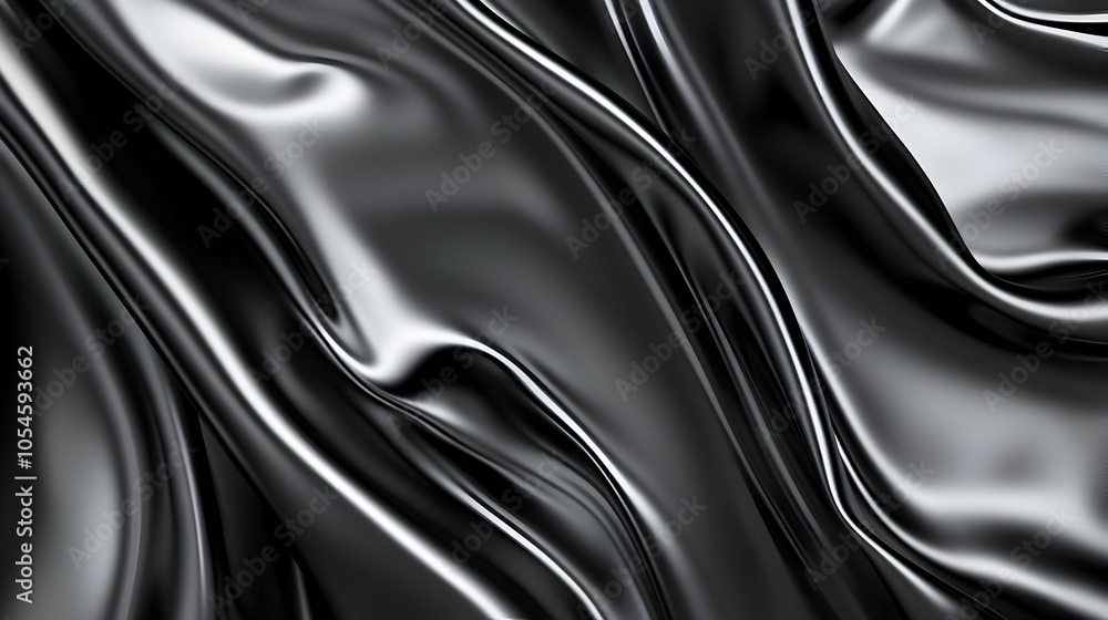 Poster luxurious silver background: a luxurious and simple silver background with smooth texture fading to 