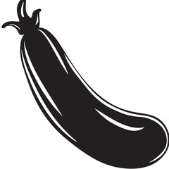 Zucchini in cartoon, doodle style . Image for t-shirt, web, mobile apps and ui. Isolated 2d vector illustration in logo, icon, sketch style, Eps 10, black and white. AI Generative