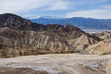 View from Zabriskie Point in Death Valley National Park, California