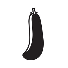 Zucchini in cartoon, doodle style . Image for t-shirt, web, mobile apps and ui. Isolated 2d vector illustration in logo, icon, sketch style, Eps 10, black and white. AI Generative