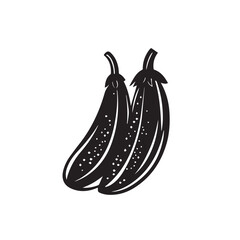 Zucchini in cartoon, doodle style . Image for t-shirt, web, mobile apps and ui. Isolated 2d vector illustration in logo, icon, sketch style, Eps 10, black and white. AI Generative