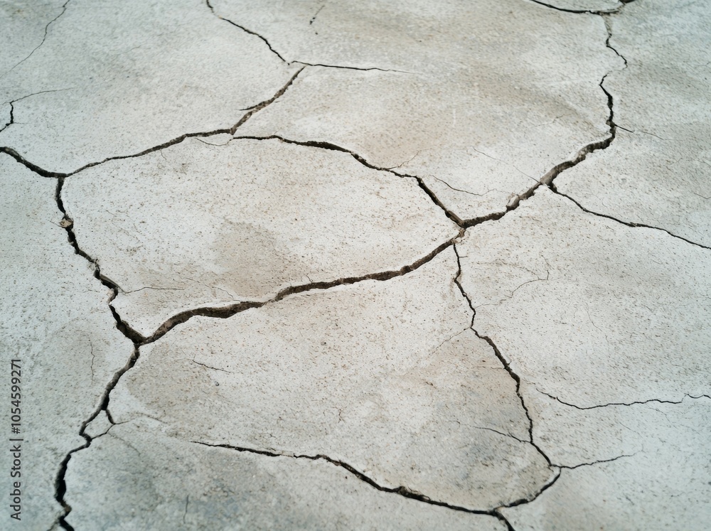 Poster crack in the floor. background or backdrop with copy space