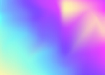 Abstract Texture. Soft Banner. Neon Geometry Brochure. Iridescent Gradient. Holographic Background. Trendy Fluid. Plastic Flyer. Pink Shiny Gradient. Violet Abstract Texture