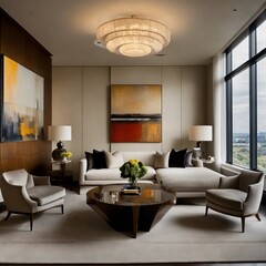 modern living room interior