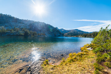 Obraz premium The Most Amazing Afternoon In The Mountains