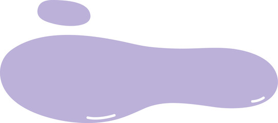 Handdrawn Rain Puddle