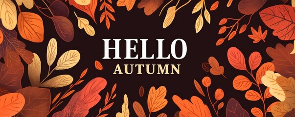 Obraz premium Minimalist poster with the word 