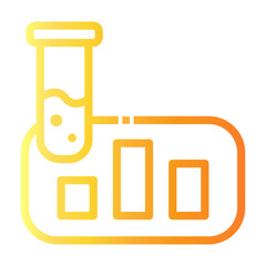 science data Line Gradient Icon