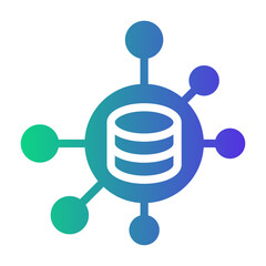 data science Gradient icon