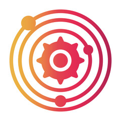 astrophysics Gradient icon