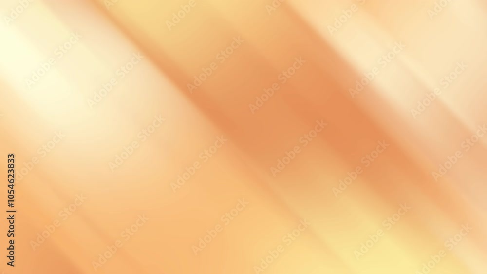 Poster abstract background light copper color gradient, featuring motion blur and noise texture, animation 