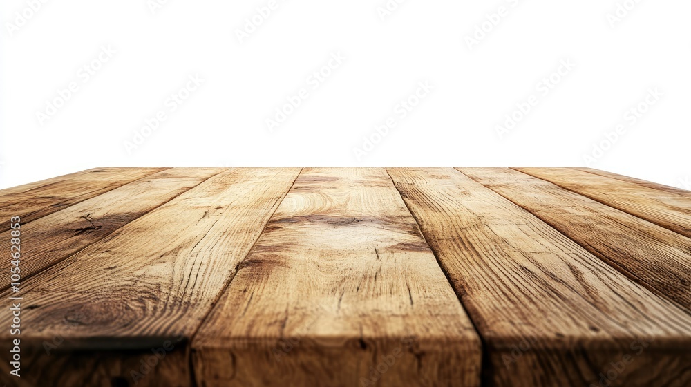 Poster rustic wooden table with natural textures and patterns
