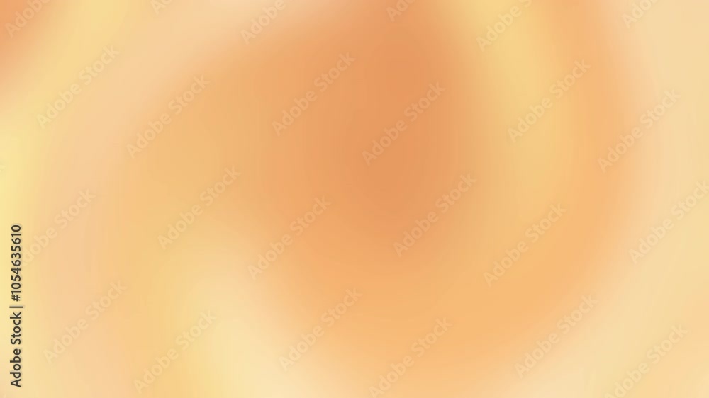 Poster abstract background light copper color gradient, featuring motion blur and noise texture, animation 