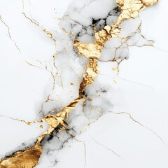 Abstract design featuring gold and marble textures, suitable for backgrounds or decor.