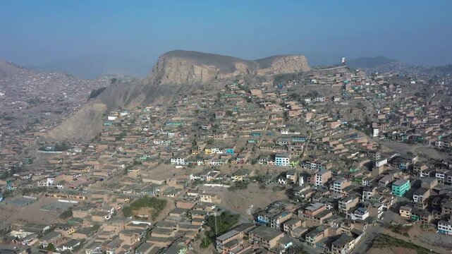 Drone sobre lima per&uacute;. VMT