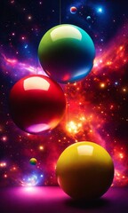 cosmic balls illustration