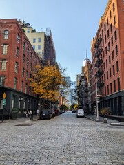 Tribeca on a Fall morning, New York, NY - October 2024