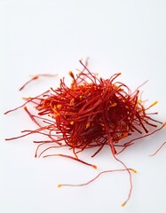 Fototapeta premium Red saffron spice threads