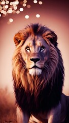 Fototapeta premium Majestic Lion