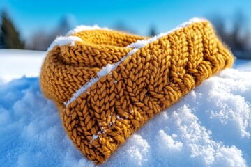 Simple depiction of a scarf wrapped around a neck, with clean lines showing warmth and comfort in a minimalist design, symbolizing coziness and simplicity