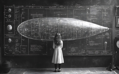 Chalkboard Science: Formula Illustrations