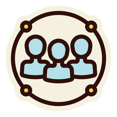 people community sticker