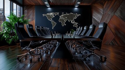 Modern conference room
