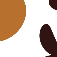 Neutral abstract shapes background 