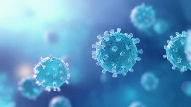 Tumor microenvironment background with cancer cells, T-Cells, nanoparticles, molecules and blood vessels. Oncology research concept. Cancer awareness month, week