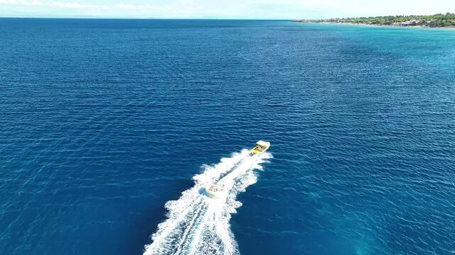 Boat chase over the Ionian Sea in Zakynthos. Mavic 3