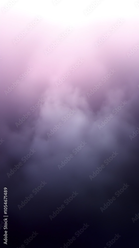 Poster a captivating blend of soft purple and gray hues creates an atmospheric fog effect that evokes a ser
