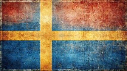 Fototapeta premium Scandinavian style abstract ethnic textured background