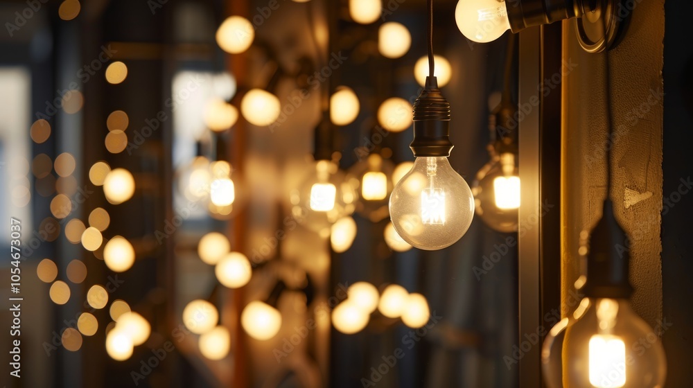 Poster a large mirror hangs in the dressing room surrounded by bulbs of different sizes for optimal lightin