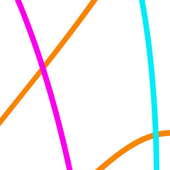 Colorful Abstract Lines Graphic Design